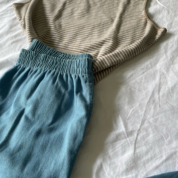 Light blue easy pants - Picture 2 of 6